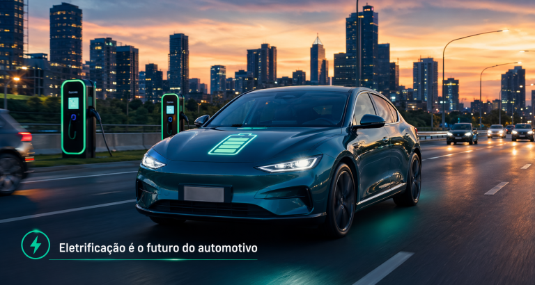 Eletrificação é o futuro do automotivo no Brasil em 2026