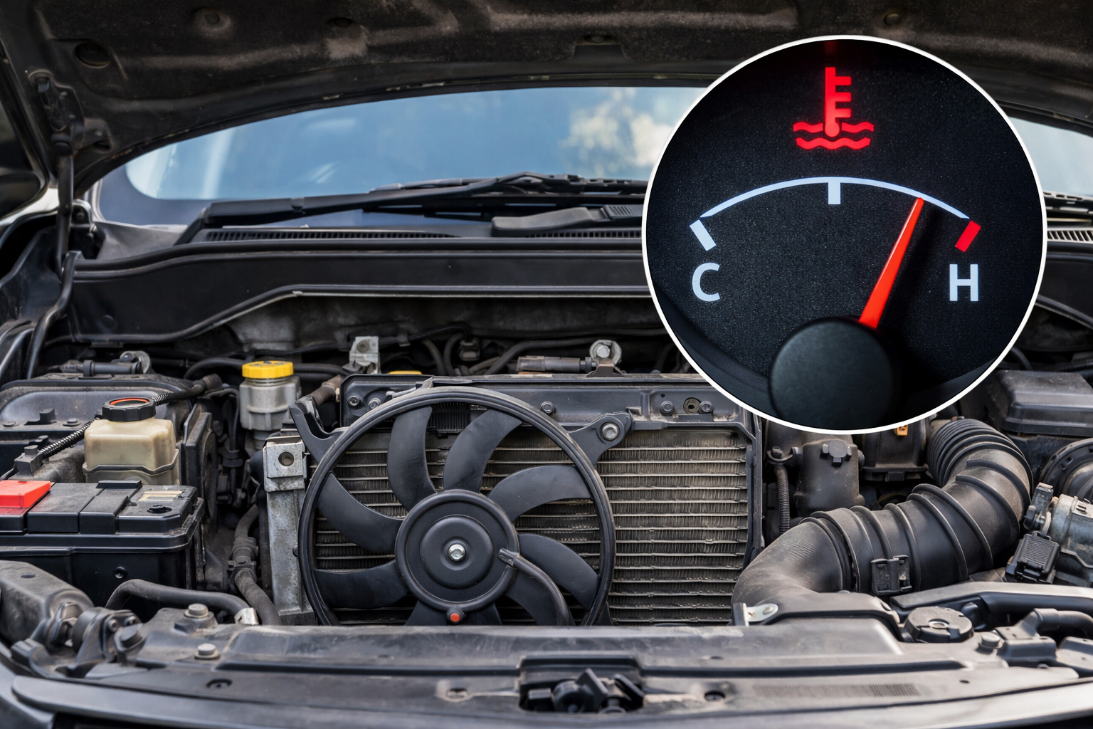 ventoinha radiador Motor Aquecendo Como Resolver